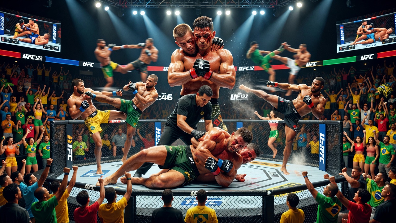 Allen Vence Duncan no Mata-Leão e UFC Vegas 122 Tem Noite de Nocautes